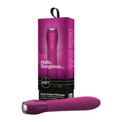 Jopen Jopen Key Ceres Original Silicone Vibrator Waterproof 5.25 Inch, Raspberry Pink