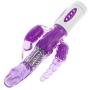 Villvi 12 Speeds Th-ru-Sting Ro-ta-ting Novelty Flu-ttering Rabbit Toy for Women&Couples Waterproof & Ultra-Slient