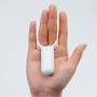 TENGA Smart Vibe Vibrating Penis Ring for Men Women and Couples Thrilling Masturbation, Rechargeable Dual Partner Stimulating Vibrator, TSV-002 Pearl White