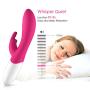 RITER 12 Frequency Vibrantion Stimulator Heating Rotating Beaded Vibrantor G Spotter Rechargeable Massager Adullt Six Toys for Women Pink