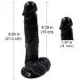 Lfcmf Huge Dǒngs 8.26 Inch Massage Wand (8.26 inches Long, 1.57 inchesWide) Handsfree Big Personal Relax Toys for Women (Color : Black) Lfcmf Huge Dǒngs 8.26 Inch Massage Wand (8.26 inches Long, 1.57 inchesWide) Handsfree Big Personal Relax Toys for Women (Color : Black)