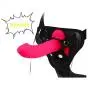 Bibida Strap On Double Massager Wand for Gǎy, Female Wearable Leather Adjustable Relax Toy bibida