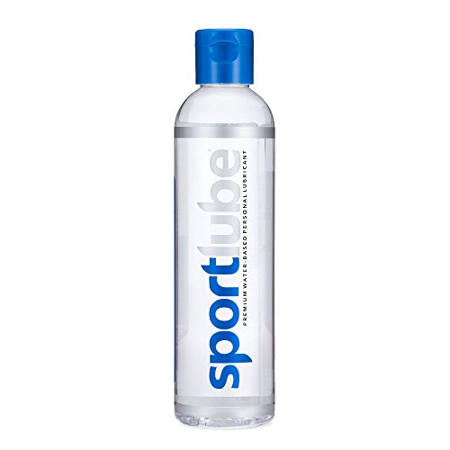 SportLube Premium Water-Based Lubricant (8.1 Ounce) - Personal Lubrication for Men and Women - Long Lasting, Hypoallergenic, Odorless