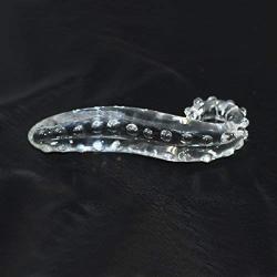 Glass Pleasure Wand Tentacle Glass Dildo for Women 6 inch