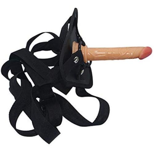 Koungyun Flesh Strápǒn Hárness Stráp ǒns Flexible Toys for Lésbián Pants Stráp ǒn Strapless for Hands-Free