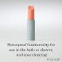 iroha Stick Womens Waterproof Battery Operated Portable Pleasure Massage Vibrator, HMS-01