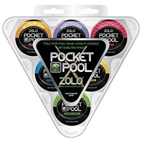 Zolo Pocket Pool 6 Pack Male Masturbator Zolo Pocket Pool 6 Pack Male Masturbator