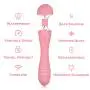 S600L Silicone Wireless Massager Vibrator, Double Motor, G Spot Clit Dildo for Women, Rechargeable Waterproof Clitoral Massager Nipple Stimulator 10 Patterns Toys (Pink) S600L Silicone Wireless Massager Vibrator, Double Motor, G Spot Clit Dildo for Women, Rechargeable Waterproof Clitoral Massager Nipple Stimulator 10 Patterns Toys (Pink)