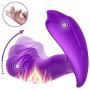 SPFOZ Sex Wearable Vìbrǎtòr Vibrǎtión Remote Control Intelligent Telescopic Thrùstīng Warm Mǎstùrbation