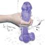 Lfcmf Premium 10.23 inch Realistic Soft-Ďîldɔ Relax Massage Wand Female Toys (Color : Blue)
