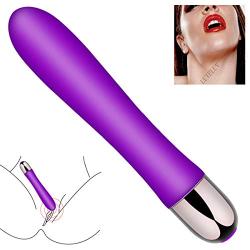 G Spot Vibrator for Vagina Stimulation, Ultra Soft Bendable Small Vibrator with 9 Vibration Patterns-Slilcone Dildo Vibrator Clitoris Stimulator for Women