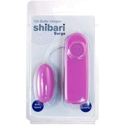 Shibari Surge 10x - 10-speed High Intensity Vibrating Bullet (Pink)