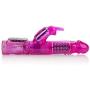CalExotics Waterproof Jack Rabbit – Rabbit Vibrator With Rotating Shaft – Vibe Sex Toys for Couples – Adult Clitoral & G Spot Massager – Pink