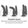 Pipedream Products King Cock Double Vibrating Penetrator, Black Pipedream Products King Cock Double Vibrating Penetrator, Black