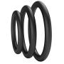 Beauty Molly Superior Silicon Penis Cock Ring Set Crings Erection Enhancing c-Ring for Men Adult Sex Toys, 3 Rings
