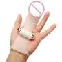 Finger Sleeve with Bullet Vibrator G spot Stimulator fingertip Orgasm Finger Sleeve with Bullet Vibrator G spot Stimulator fingertip Orgasm