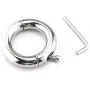 5 Size Stainless Steel Ball Scrotum Metal Penis Cock Ring Delay Sex Toy Men (39mm) 5 Size Stainless Steel Ball Scrotum Metal Penis Cock Ring Delay Sex Toy Men (39mm)