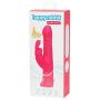 Happy Rabbit Thrusting Rechargeable Rabbit Pink
