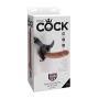 Pipedream Products King Cock Strap-on Harness with Cock Tan, 9 Inch