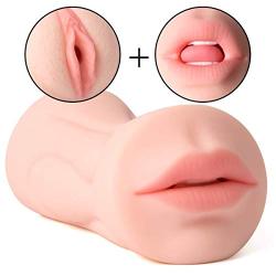 Vigina Mouth OpeningsMens Hands Free Relax Toy Toys Hands Free Male Pocket Pu??y Toys Men Work T-Shirt Six Toy for Men Doll Waterproof Adullt Toys for Men Oral