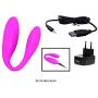 SexyToken Rechargeable 30 Speed Silicone Double-end Wireless Remote Control Vibe Adult Sex Toy Female Masturbation Vaginal and Couple Vibrator