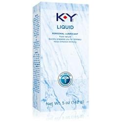 K-Y Liquid Personal Water Based Lubricant, 5 Ounce (Pack of 2)