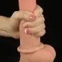 9 Inches realistic sliding skin dildo anal Dildo big Strap on Dildo realistic Suction Cup sliding skin dildo