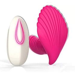 Baisheng NEW Arrival! Double Vibrating Wireless Shell Dong,20 Meters Remote Distance; Vibration Noiseless,wireless Remote Control Butterfly Vibrator Match to Wear Pants Penis Womens Masturbation Products Adult Toys-random Color Send