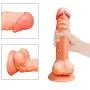 Perfect Size Private Toy Flexible Medical Grade PVC (8.27 Inch, 1.57 Inch) Flesh Color CHUKRUK0918