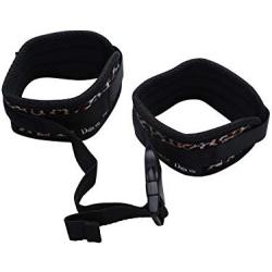 Dejavu Sexy Bondage Ankle SM Cuffs Restraint #N3002(N3002 Leopard/black)