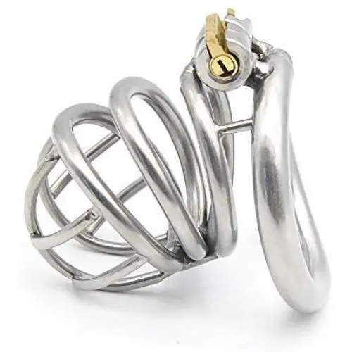 Chástí-ty Device, Cǒck Lock, Pěnǐs Lock Ring Stainless Steel Metal Men Hypoallergenic Ergonomic Design Chasteness Device Anti-Off T-Shirt Belt - 23 (Size : 50mm) Chástí-ty Device, Cǒck Lock, Pěnǐs Lock Ring Stainless Steel Metal Men Hypoallergenic Ergonomic Design Chasteness Device Anti-Off T-Shirt Belt - 23 (Size : 50mm)