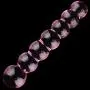 Glow Castle Crystal Glass Pleasure Wand Dildo Penis - Purple Charm Glow Castle Crystal Glass Pleasure Wand Dildo Penis - Purple Charm