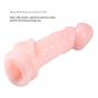 Penis Condom Extender with Cock Ring, James Love Soft Penis Enlarger Sleeve Sexual Delay Ejaculation Erection Enhancing Improve Endurance Bigger Harder Longer Stronger Penis Sex Toy for Men