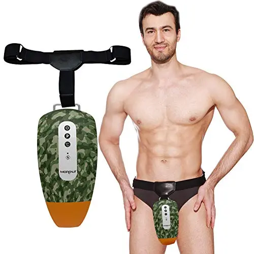 MEIRENJI Male Enhancement Massager-18,000 High-frequency Vibration Output Every Minute-Heating Sexual Function Enhancement Massager
