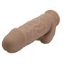 Lickerlish Rummy Fatty 8" Ultra Thick Premium Silicone Dildo Suction Cup, Skin, 2 Pound