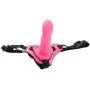 Lesbian Strap On Toy Waist Adjustable Double Role Play with Soft Silicone