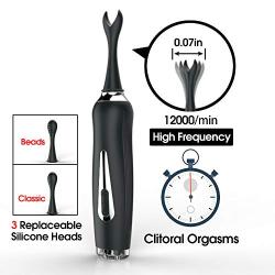 Orlupo 3 in 1 Small Clit Vibrator G Spot Clitoral Dildo Vibrators for Women with Whirling Motion Highly Orgasmic,Personal Wand G Spotter Stimulator Toys for Women,Adult Sex Toys for Women and Couples