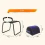 Bounce Chair Multifunctional Portable Armrests Weightless Chair with Inflatable Pillow Cushions Furniture Training Toys for Couples Enjoy at Any Time Bounce Chair Multifunctional Portable Armrests Weightless Chair with Inflatable Pillow Cushions Furniture Training Toys for Couples Enjoy at Any Time