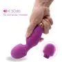 Power Portable Wand Massager, Wireless Waterproof USB Rechargeable Massager Wand with 10 Modes Vibration,Mini Frequency for Muscle Aches & Sports Recovery Power Portable Wand Massager, Wireless Waterproof USB Rechargeable Massager Wand with 10 Modes Vibration,Mini Frequency for Muscle Aches & Sports Recovery