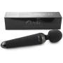Cordless Wand Massager - Strong Therapeutic Vibration - Full Body Massage - Sore Muscle & Sports Recovery - Rechargeable - Waterproof - Personal Mini Handheld for Neck Back Shoulder - Black