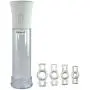 White LeLuv Mens Electric Vacuum Penis Pump Natural Male Enhancement Bundle with Clear Cylinder Seal and 4 Pack of Constriction Rings White LeLuv Mens Electric Vacuum Penis Pump Natural Male Enhancement Bundle with Clear Cylinder Seal and 4 Pack of Constriction Rings