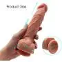 QiuQiuK Flesh 8.07 Inch Realistic Lifelike Toys for Women Silicone Tools with Suction Cup QiuQiuK Flesh 8.07 Inch Realistic Lifelike Toys for Women Silicone Tools with Suction Cup