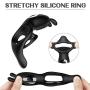 Penis Ring Vibrator with Rabbit Ears 9 Vibration Modes Wireless Remote Control for Couples Play, PALOQUETH Rechargeable Mens Vibrating Cock Ring Waterproof for Longer Harder Erection