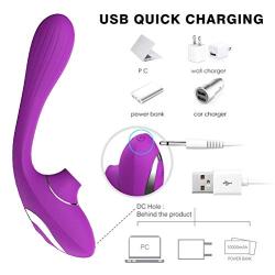 TONGNIAN Waterproof Silicone Viborators Toiy Súckǐng with 9 Speed Modes Rechargeable GxxSport Vibrantor Sucker for Women Mssager Fun Birthday Gifts