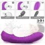 Clitoral Sucking Vibrator, Waterproof G Spot Clit Dildo Vibrators Rechargeable Clitoral Massager, Rechargeable Clitoris Stimulation with 10 Suction & 9 Vibration Adult Sex Toys for Women and Couple