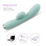 Portable 10-Speed Vibrating Silicone Waterproof Ví-Bra-tór Dual Vibration Home Personal Fitness Massage (Color : Purple)