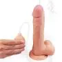 Medical Sili-Cone Dòngs Muscle Massager Waterproof Dilator Lifelike Relax Massager Wand with Squirting Device