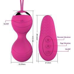 YETRUN Remote Control Vibrator Egg for Women mini Rechargeable Vibe Ball 10 Frequency Sex Thing for Couples Vibrating Bullet Powerful Strong Vibrate Women Toys …