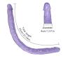 CHAODIAO 21.56 inch Double-Ended Realistic Rubber Shaft Super Soft Purple Plug Toy Dildɔs Beginner Super Long Relaxing Massage Stick Real Feeling