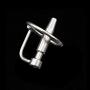 Raycity Stainless Steel Male Urethral Sound Catheter Penis Plug Stretching Dilator w/Ring Through-Hole for Beginner